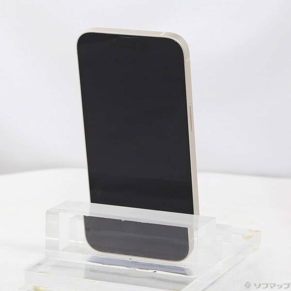 【中古】Apple(アップル) iPhone13 128GB スターライト MLND3J／A SIMフリー 〔ネットワーク利用制限▲〕 【348-ud】