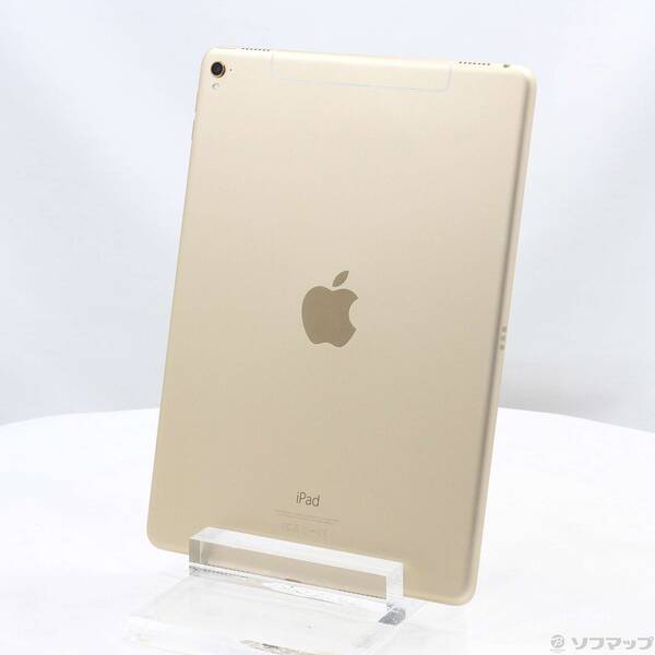 【中古】Apple(アップル) iPad Pro 9.7インチ 128GB ゴールド MLQ52J／A SIMフリー 【348-ud】