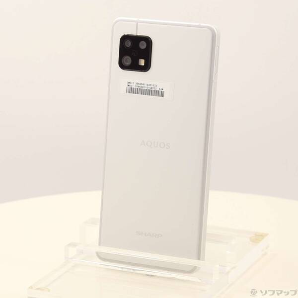 【中古】SHARP(シャープ) AQUOS sense6 64GB シルバー SH-RM19 楽天 SIMフリー 【377-ud】