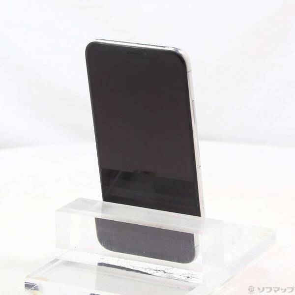 【中古】Apple(アップル) iPhoneX 256GB シルバー NQC22J／A SoftBank 【377-ud】