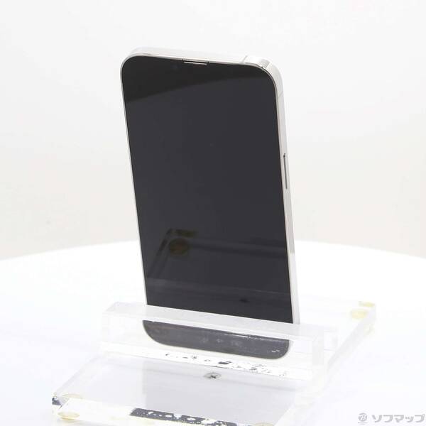 【中古】Apple(アップル) iPhone13 Pro 128GB シルバー MLUF3J／A SIMフリー 【377-ud】