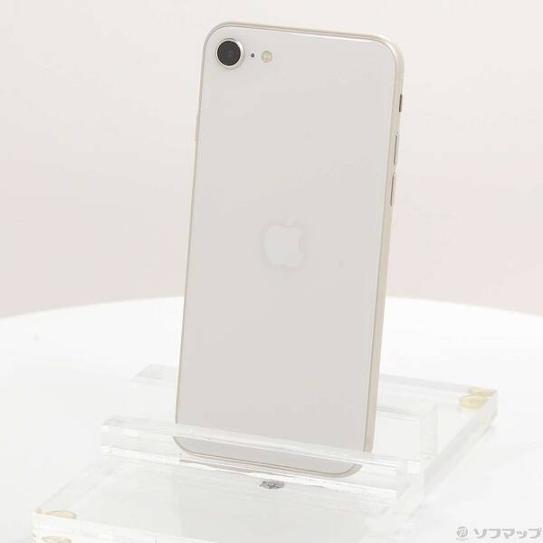 【中古】Apple(アップル) iPhone SE 第3世代 128GB スターライト MMYG3J／A SIMフリー 【349-ud】