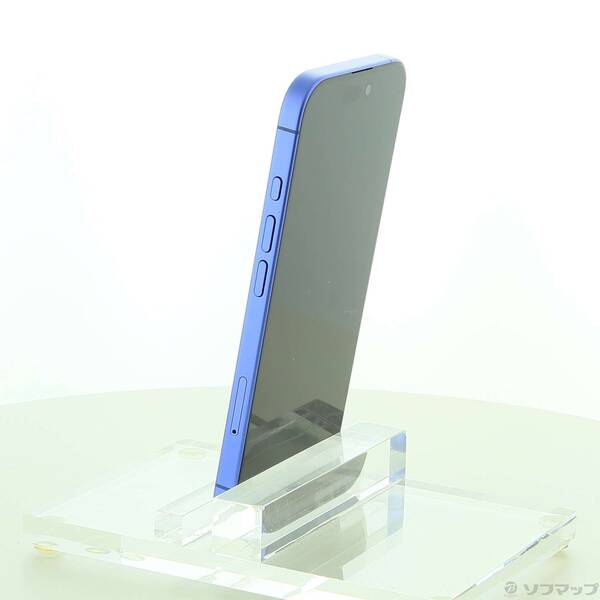 【中古】Apple(アップル) iPhone16 128GB ウルトラマリン MYDU3J／A SIMフリー 【262-ud】