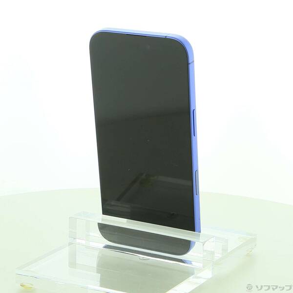 【中古】Apple(アップル) iPhone16 128GB ウルトラマリン MYDU3J／A SIMフリー 【262-ud】