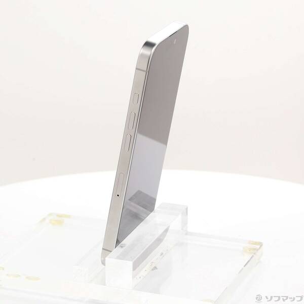 【中古】Apple(アップル) iPhone16 Pro 128GB ホワイトチタニウム MYMW3J／A SIMフリー 【349-ud】