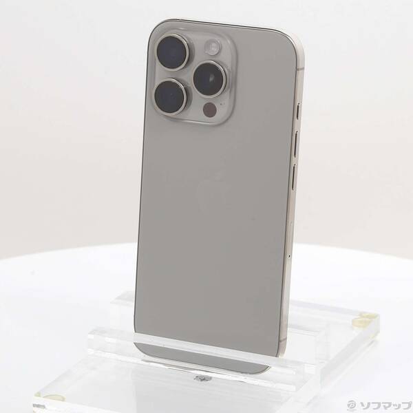【中古】Apple(アップル) iPhone16 Pro 256GB ナチュラルチタニウム MYN33J／A SIMフリー 【198-ud】