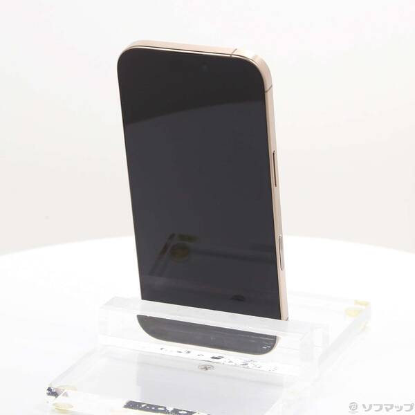 【中古】Apple(アップル) iPhone16 Pro 128GB デザートチタニウム MYMX3J／A SIMフリー 【349-ud】