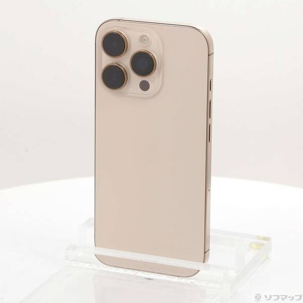 【中古】Apple(アップル) iPhone16 Pro 128GB デザートチタニウム MYMX3J／A SIMフリー 【276-ud】(2)