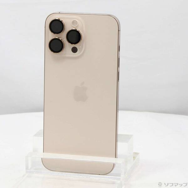 【中古】Apple(アップル) iPhone16 Pro Max 256GB デザートチタニウム MYWJ3J／A SIMフリー 【262-ud】