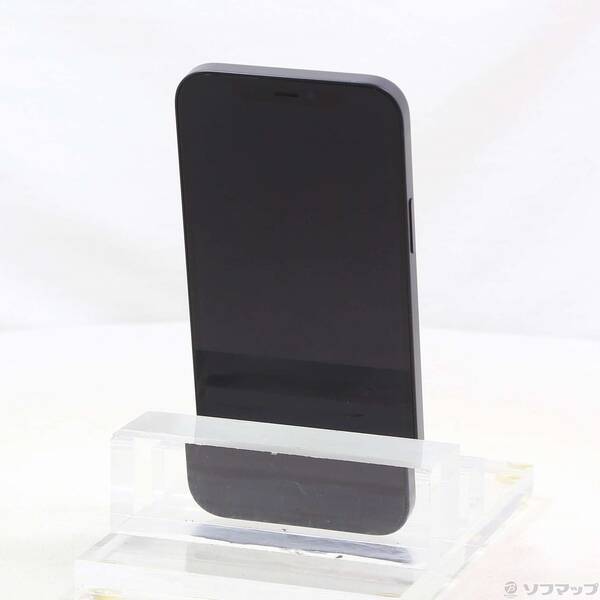 【中古】Apple(アップル) iPhone12 64GB ブラック MGHN3J／A SIMフリー 【371-ud】