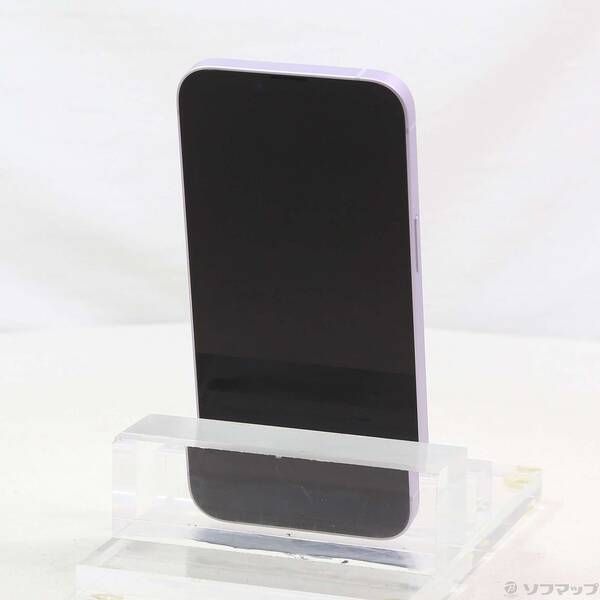 【中古】Apple(アップル) iPhone14 256GB パープル MPW93J／A SIMフリー 【258-ud】