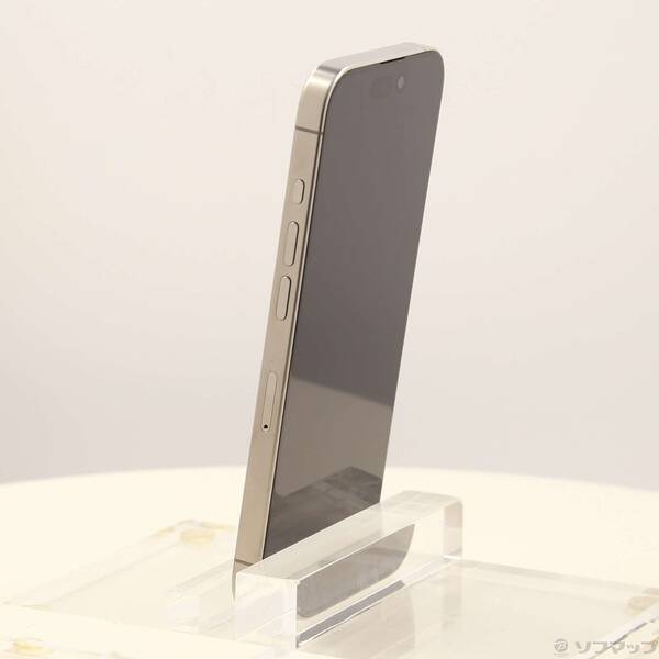 【中古】Apple(アップル) iPhone15 Pro 512GB ナチュラルチタニウム MTUK3J／A SIMフリー 【352-ud】