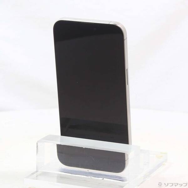 【中古】Apple(アップル) iPhone15 Pro Max 256GB ナチュラルチタニウム MU6R3J／A SIMフリー 【297-ud】