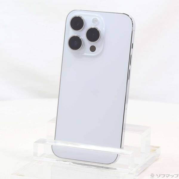 【中古】Apple(アップル) iPhone14 Pro 256GB シルバー MQ0Y3J／A SIMフリー 【247-ud】