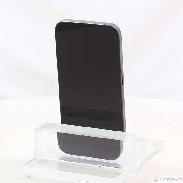 【中古】Apple(アップル) iPhone15 Pro 128GB ブラックチタニウム MTU73J／A SIMフリー 【368-ud】