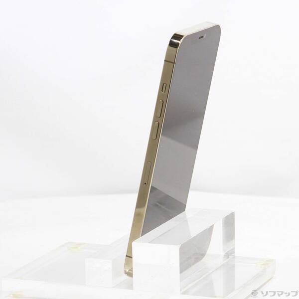 【中古】Apple(アップル) iPhone12 Pro Max 256GB ゴールド MGD13J／A SIMフリー 【269-ud】