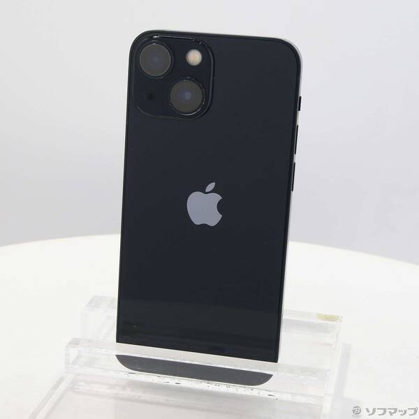 【中古】Apple(アップル) iPhone13 mini 256GB ミッドナイト MLJJ3J／A SIMフリー 【269-ud】