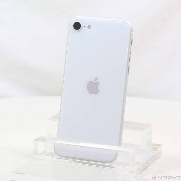 【中古】Apple(アップル) iPhone SE 第2世代 128GB ホワイト MHGU3J／A SIMフリー 【247-ud】
