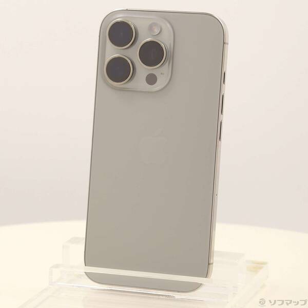 【中古】Apple(アップル) iPhone16 Pro 256GB ナチュラルチタニウム 3N746J／A SIMフリー 【377-ud】