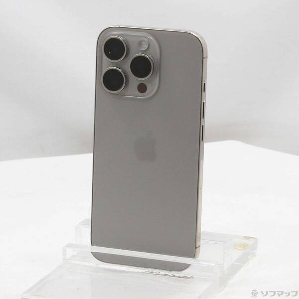 【中古】Apple(アップル) iPhone16 Pro 128GB ナチュラルチタニウム MYMY3J／A SIMフリー 【276-ud】