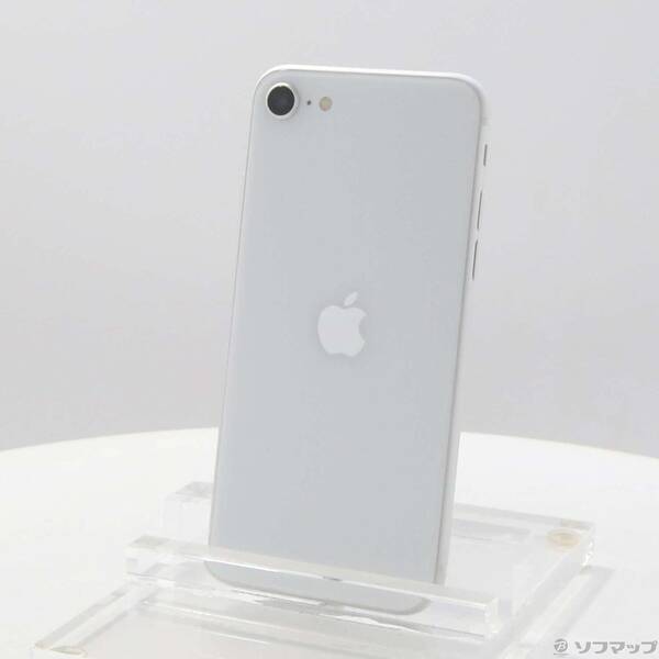 【中古】Apple(アップル) iPhone SE 第2世代 128GB ホワイト MHGU3J／A SIMフリー 【196-ud】