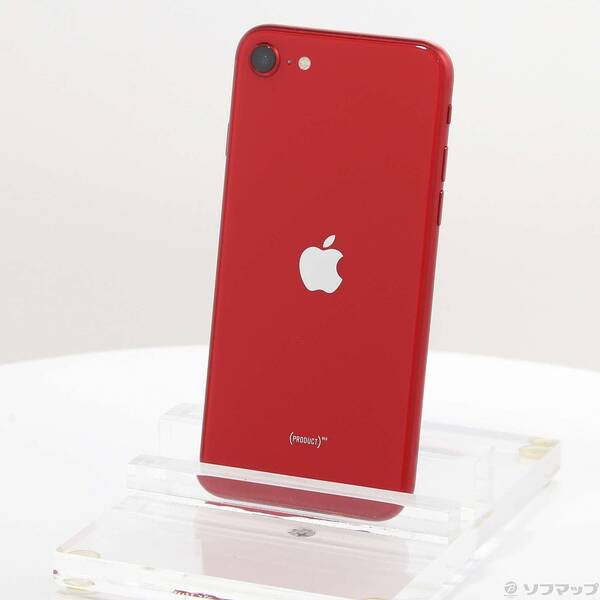 【中古】Apple(アップル) iPhone SE 第2世代 64GB プロダクトレッド MX9U2J／A docomo 【262-ud】