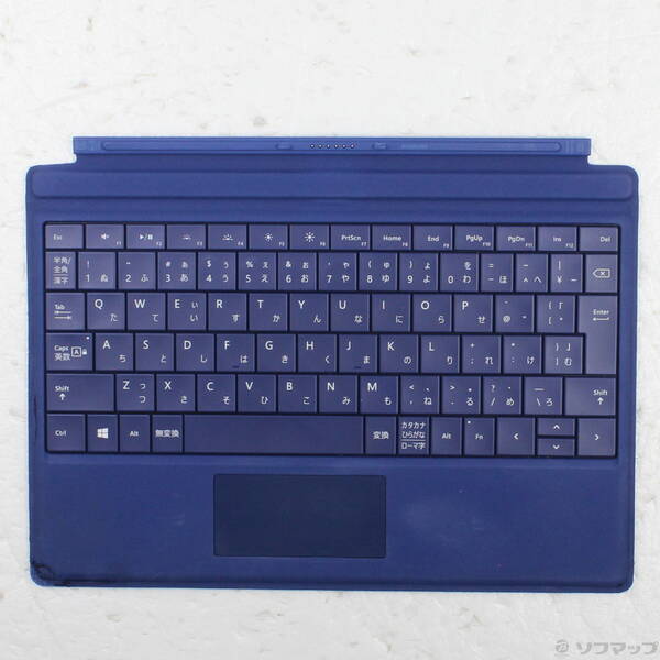 【中古】Microsoft(マイクロソフト) Surface3 Type Cover A7Z-00069 ブルー 【349-ud】