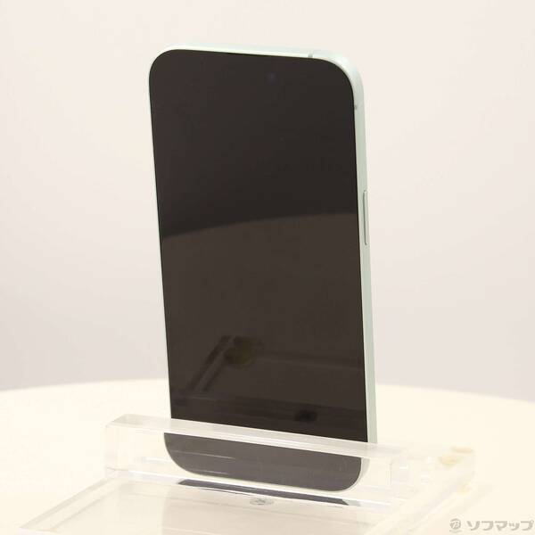 【中古】Apple(アップル) iPhone15 128GB グリーン MTMM3J／A SIMフリー 【348-ud】