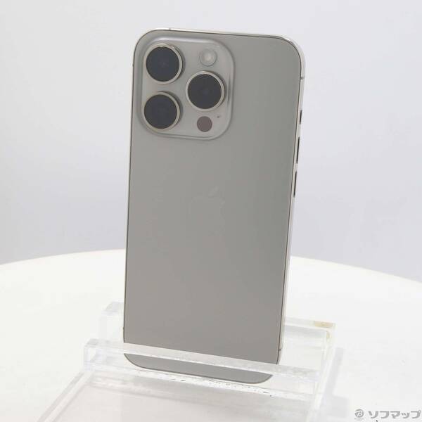 【中古】Apple(アップル) iPhone15 Pro 256GB ナチュラルチタニウム MTUF3J/A SIMフリー 【352-ud】