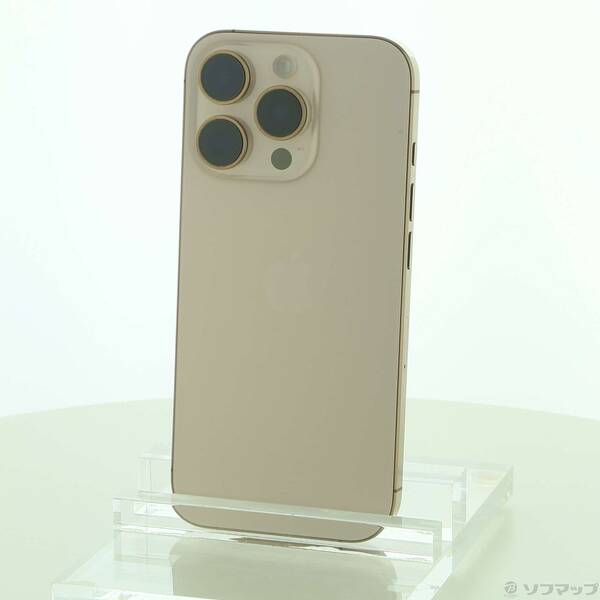 【中古】Apple(アップル) iPhone16 Pro 256GB デザートチタニウム MYN23J／A SIMフリー 【262-ud】