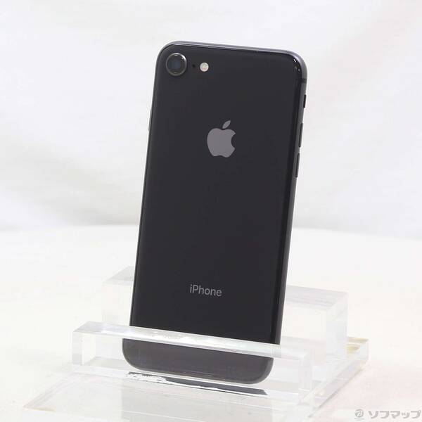 【中古】Apple(アップル) iPhone8 64GB スペースグレイ MQ782J／A SIMフリー 【247-ud】
