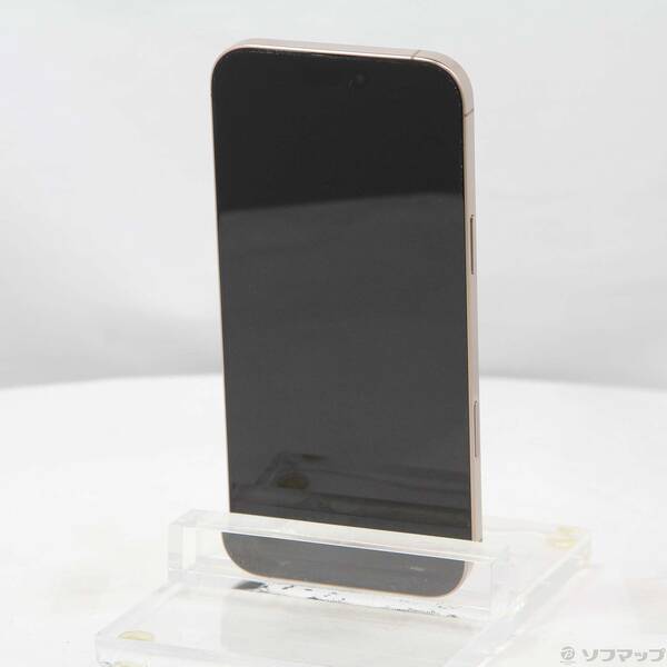 【中古】Apple(アップル) iPhone16 Pro Max 256GB デザートチタニウム MYWJ3J／A SIMフリー 【377-ud】