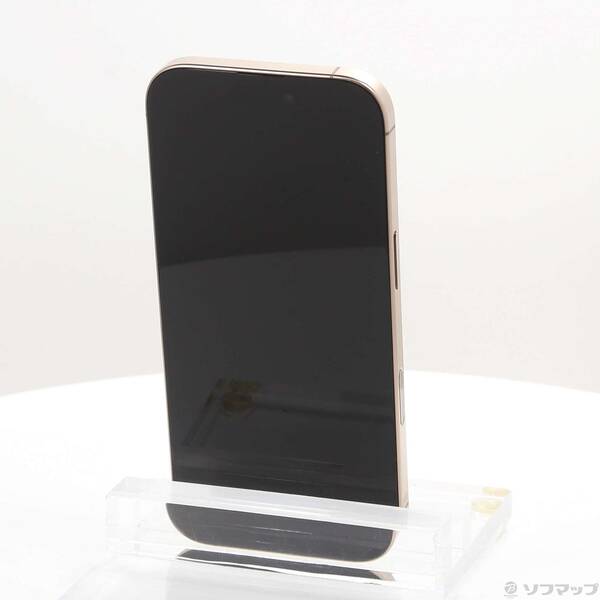 【中古】Apple(アップル) iPhone16 Pro 256GB デザートチタニウム MYN23J／A SIMフリー 【377-ud】