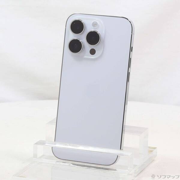 【中古】Apple(アップル) iPhone14 Pro 256GB シルバー MQ0Y3J／A SIMフリー 【305-ud】