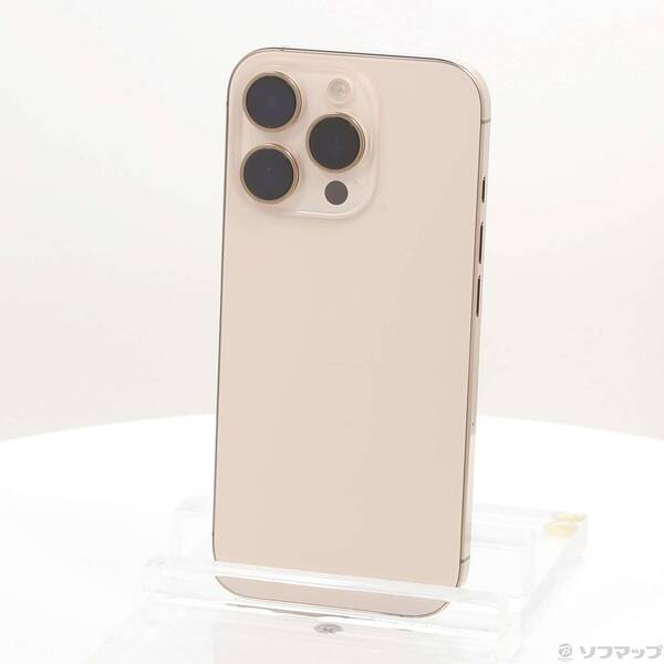 【中古】Apple(アップル) iPhone16 Pro 512GB デザートチタニウム MYN63J／A SIMフリー 【262-ud】