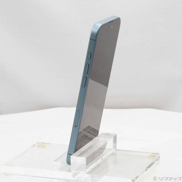 【中古】Apple(アップル) iPhone16 Plus 256GB ティール MXVL3J／A SIMフリー 【198-ud】