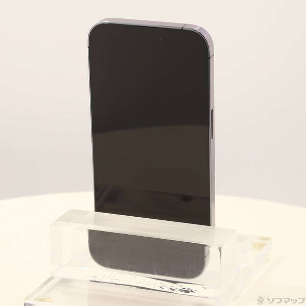 【中古】Apple(アップル) iPhone14 Pro 512GB ディープパープル MQ283J／A SIMフリー 【368-ud】