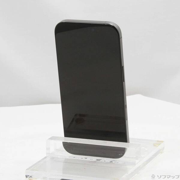 【中古】Apple(アップル) iPhone16 Pro 128GB ブラックチタニウム MYMV3J／A SIMフリー 【276-ud】