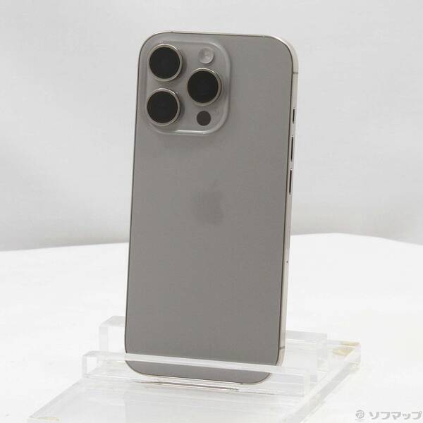 【中古】Apple(アップル) iPhone16 Pro 256GB ナチュラルチタニウム 3N746J／A SIMフリー 【262-ud】