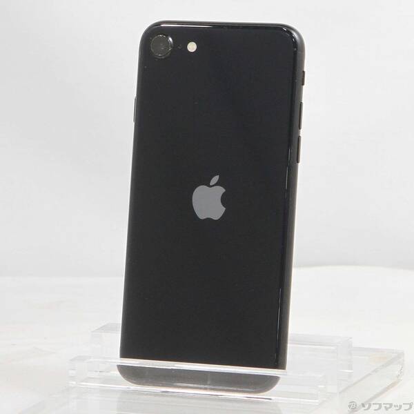 【中古】Apple(アップル) iPhone SE 第3世代 128GB ミッドナイト MMYF3J／A SIMフリー 【305-ud】