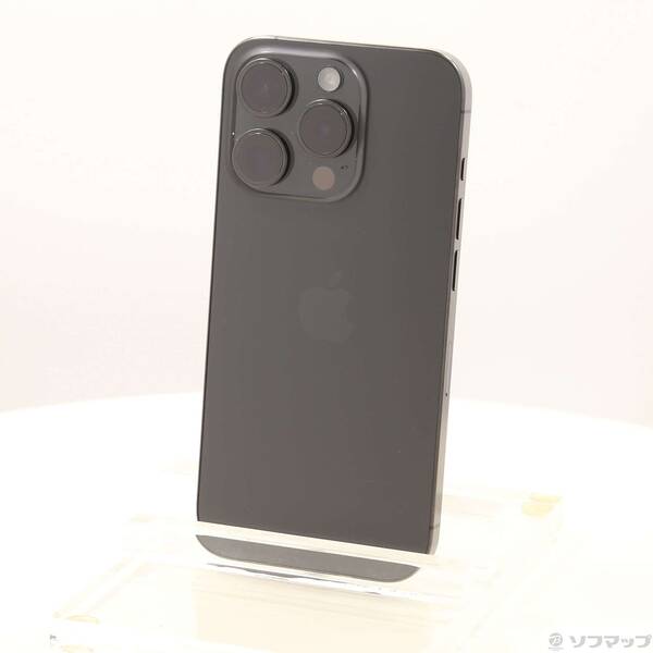 【中古】Apple(アップル) iPhone15 Pro 512GB ブラックチタニウム MTUH3J／A SIMフリー 【262-ud】