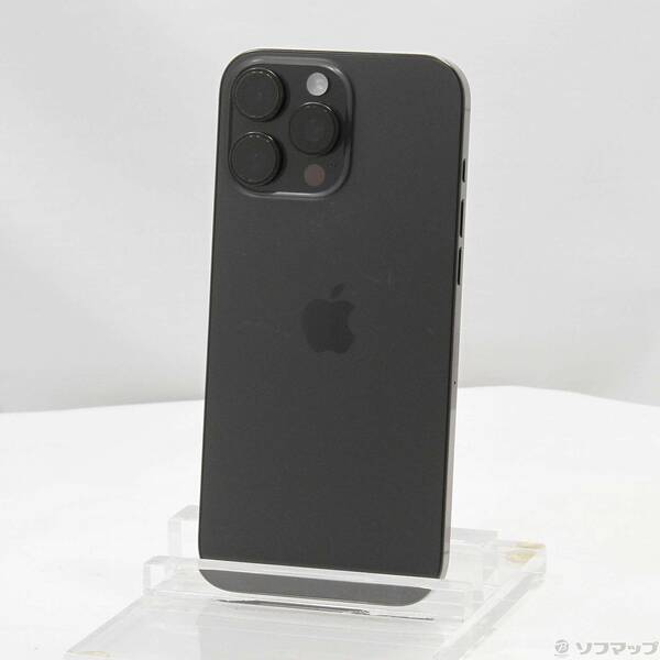 【中古】Apple(アップル) iPhone16 Pro Max 256GB ブラックチタニウム 3N528J／A SIMフリー 【344-ud】
