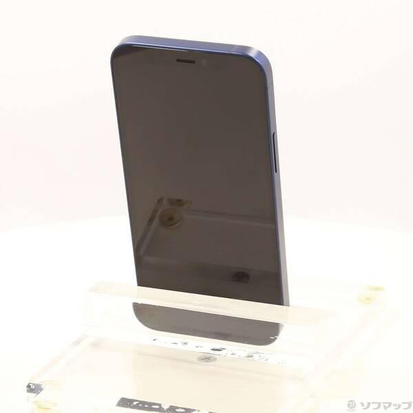 【中古】Apple(アップル) iPhone12 mini 64GB ブルー MGAP3J／A SIMフリー 【262-ud】