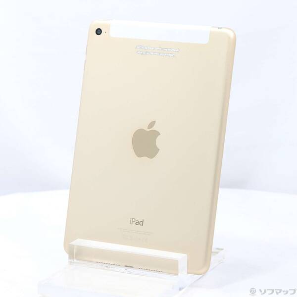 【中古】Apple(アップル) iPad mini 4 128GB ゴールド MK782J／A SIMフリー 【198-ud】