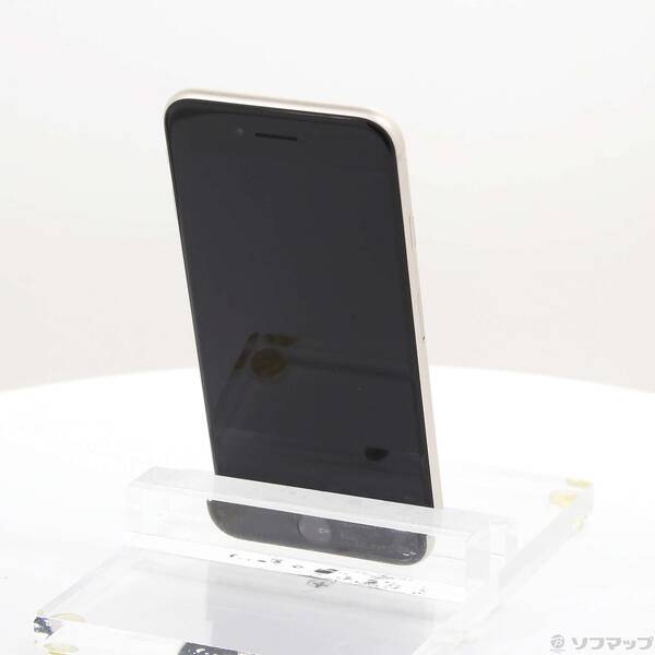 【中古】Apple(アップル) iPhone SE 第3世代 128GB スターライト MMYG3J／A SIMフリー 【196-ud】