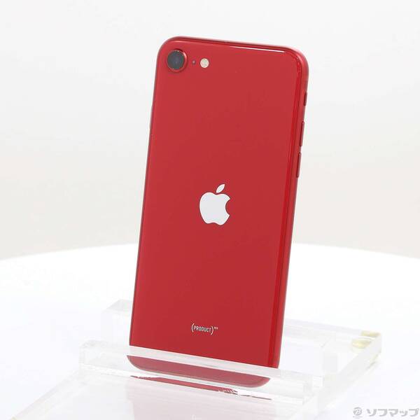 【中古】Apple(アップル) iPhone SE 第2世代 256GB プロダクトレッド MXVV2J／A SIMフリー 【276-ud】