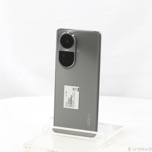【中古】OPPO(オッポ) OPPO Reno10 Pro 5G 256GB シルバーグレー SBOPRENO10P Softbank SIMフリー 【377-ud】