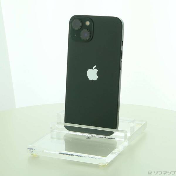 【中古】Apple(アップル) iPhone13 128GB グリーン MNGG3J／A SIMフリー 【349-ud】