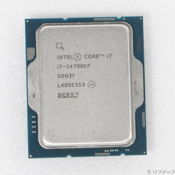 【中古】intel(インテル) Core i7 14700KF 〔3.4GHz／LGA 1700〕 【344-ud】