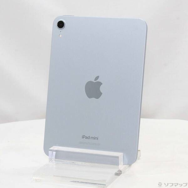 【中古】Apple(アップル) iPad mini(A17 Pro) 128GB ブルー MXN73J／A Wi-Fi 【349-ud】